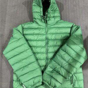 Men's Green Puffer Jacket